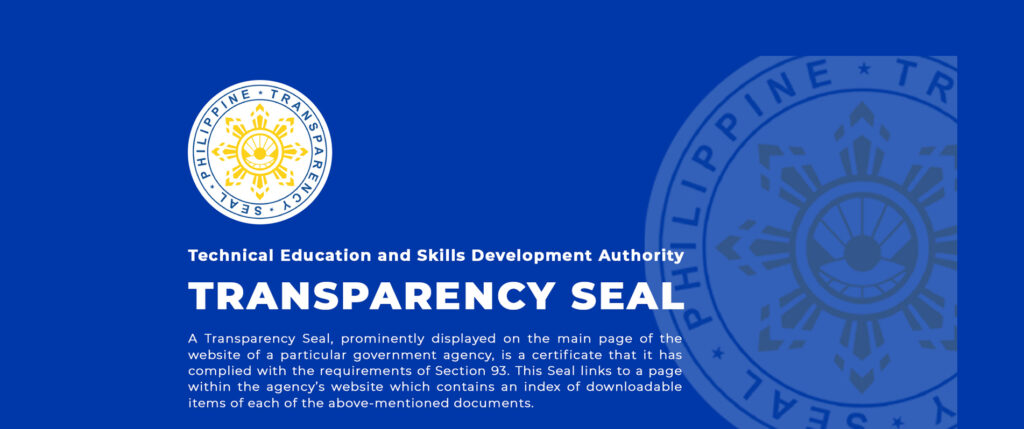 TRANSPARENCY SEAL